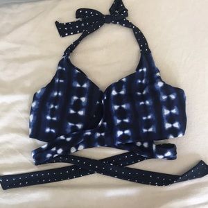 Athleta - Bikini wrap top - 34D/DD New Condition